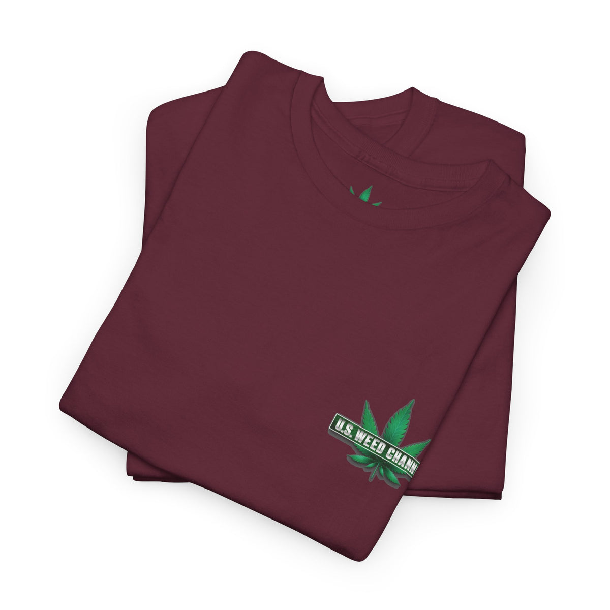 U.S. WEED CHANNEL 'Basics' T-Shirt – USWC Logo Tee