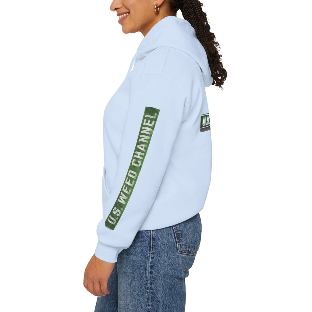 U.S. Weed Channel Hoodie — Repeater Logo Pullover