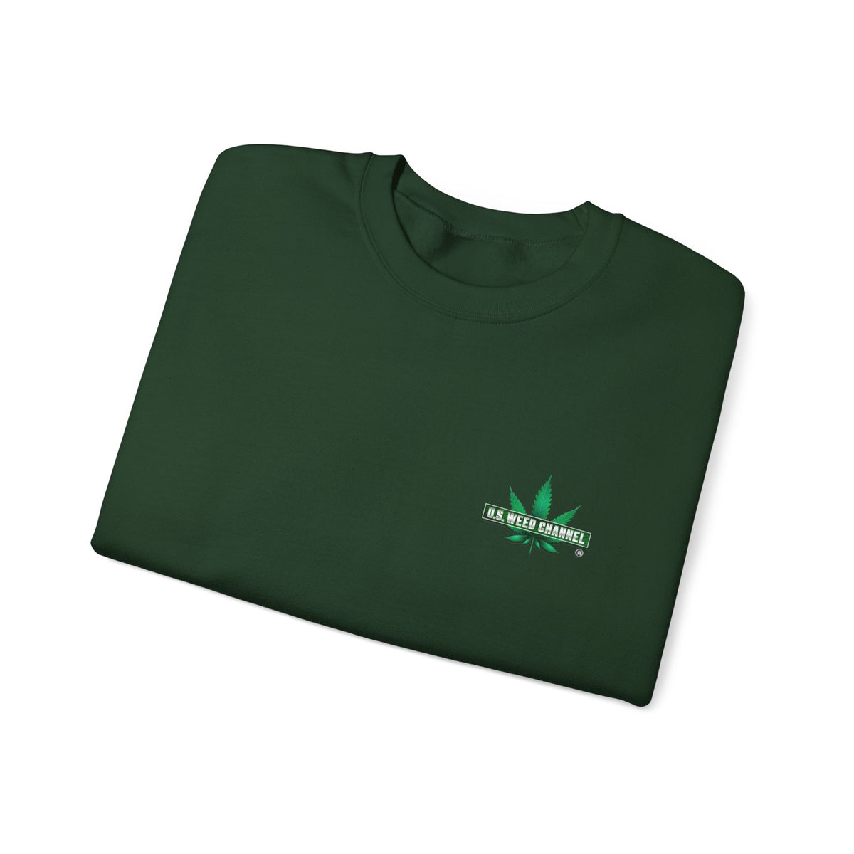U.S. WEED CHANNEL Basics - Crewneck Everyone Sweatshirt