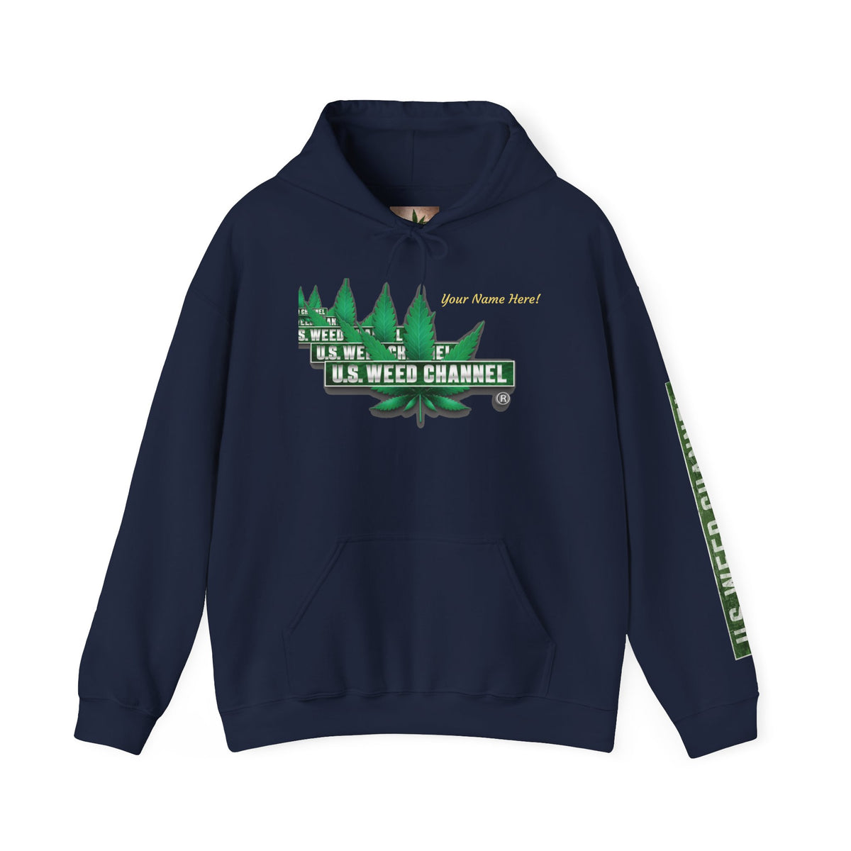 U.S. Weed Channel Hoodie — Repeater Logo Pullover