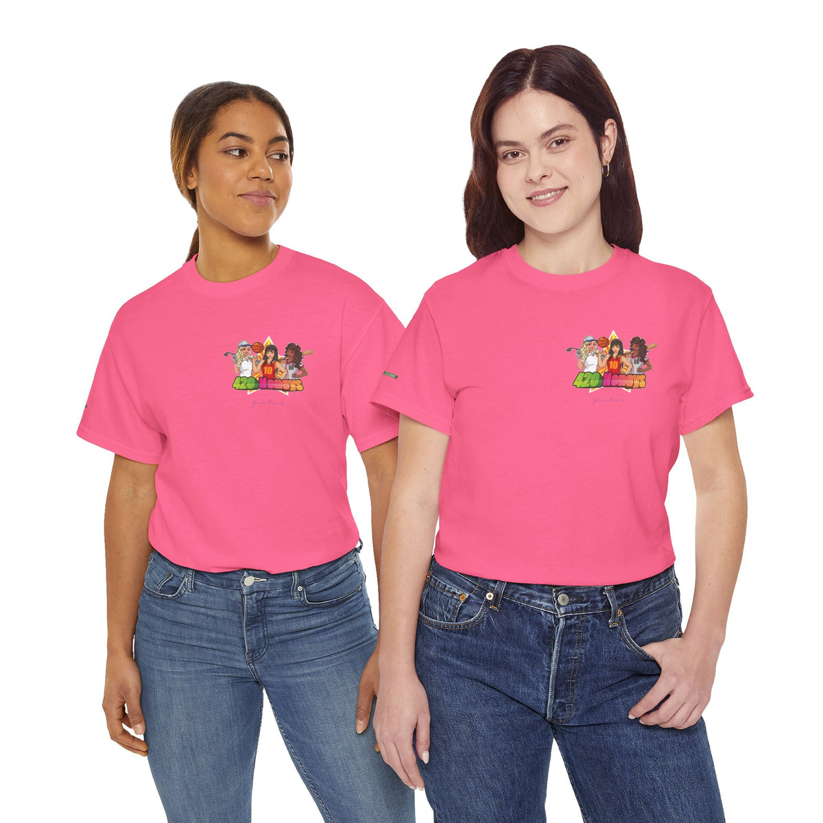 420 Honeys 'Basics' T-Shirt – USWC Logo Tee