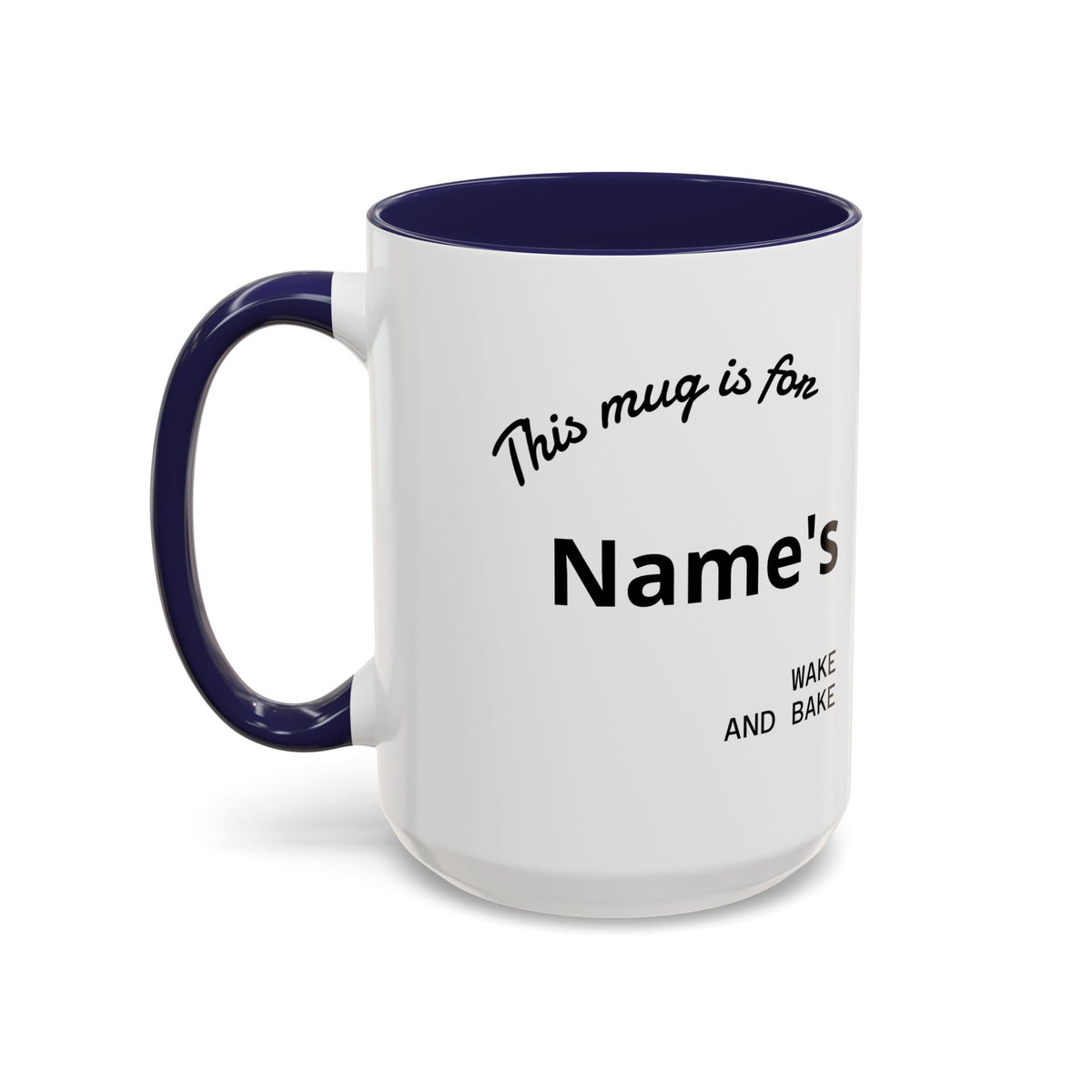 PERSONALIZED! Wake And Bake Coffee Mug with U.S. WEED CHANNEL Original Logo! - 11/15oz