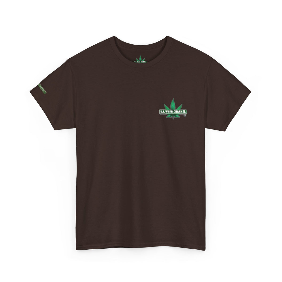 U.S. WEED CHANNEL 'Basics' T-Shirt – USWC Logo Tee