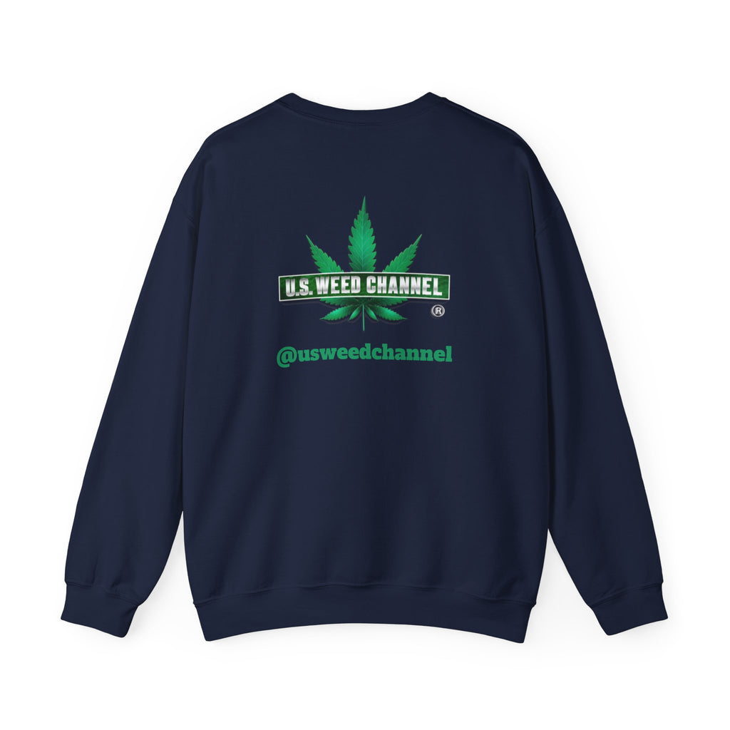 U.S. WEED CHANNEL Basics - Crewneck Everyone Sweatshirt