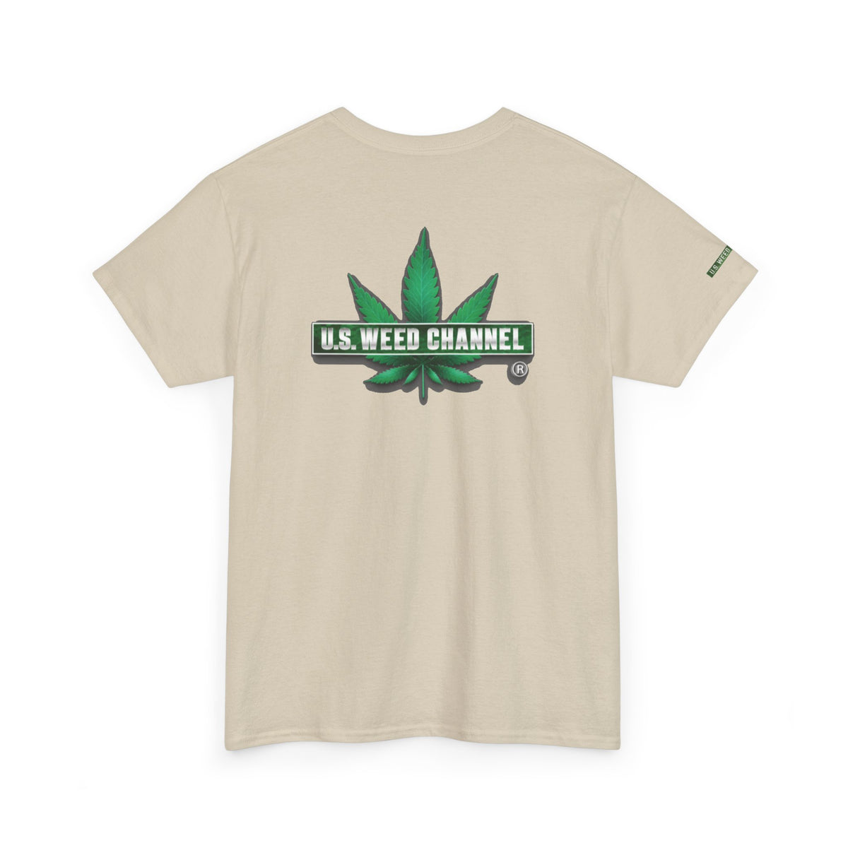 U.S. WEED CHANNEL 'Basics' T-Shirt – USWC Logo Tee