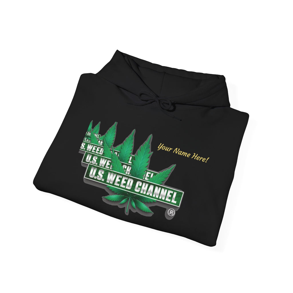 U.S. Weed Channel Hoodie — Repeater Logo Pullover