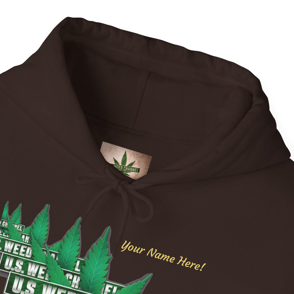 U.S. Weed Channel Hoodie — Repeater Logo Pullover