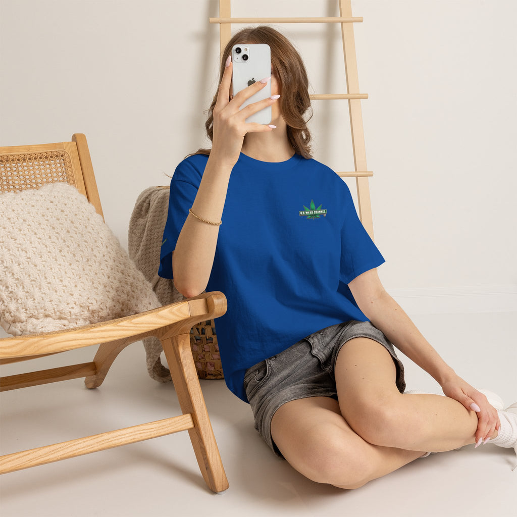 U.S. WEED CHANNEL 'Basics' T-Shirt – USWC Logo Tee