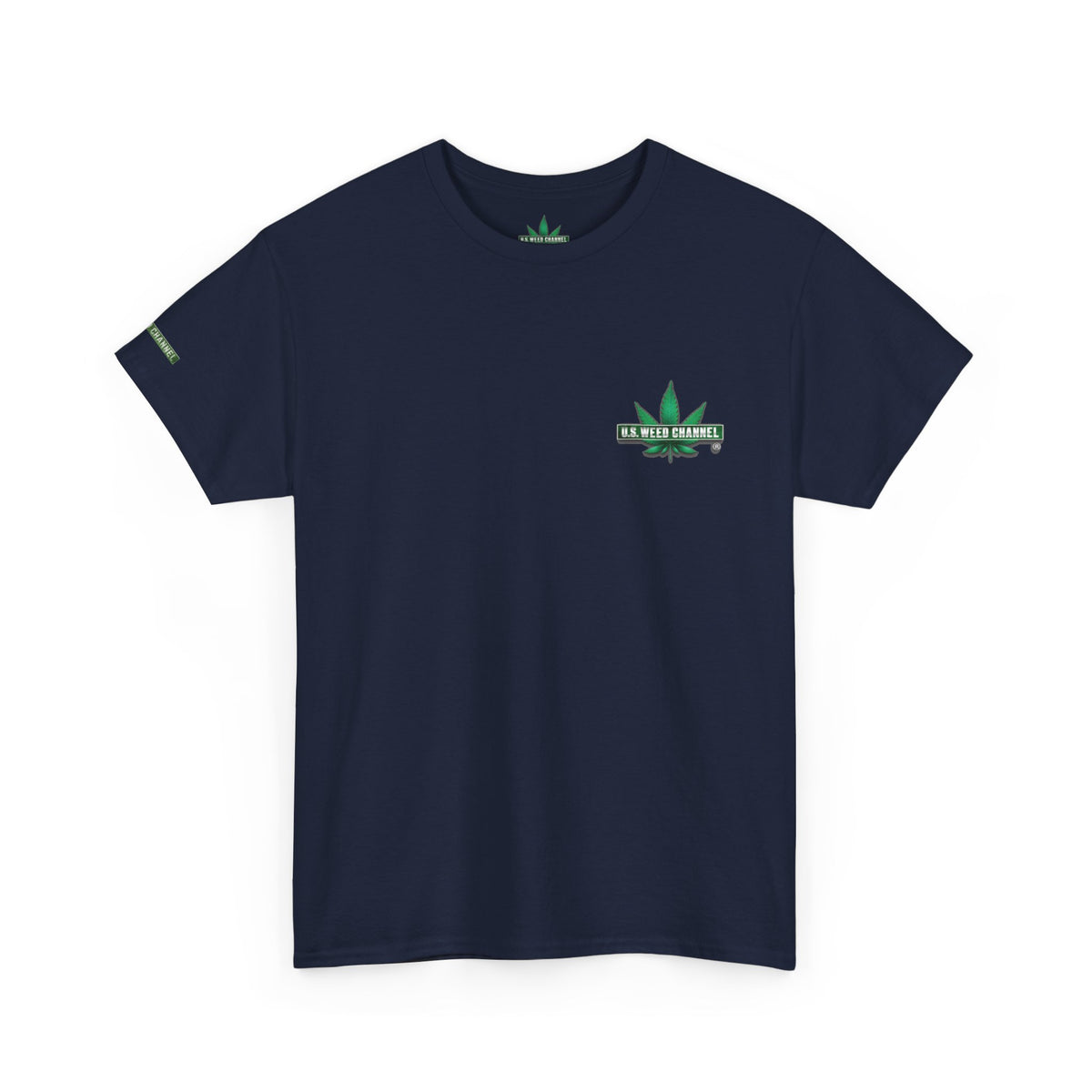 U.S. WEED CHANNEL 'Basics' T-Shirt – USWC Logo Tee