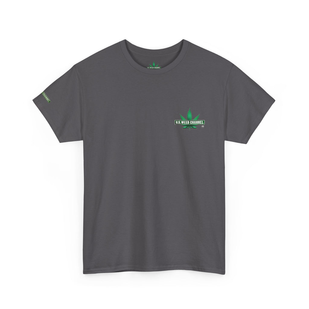 U.S. WEED CHANNEL 'Basics' T-Shirt – USWC Logo Tee