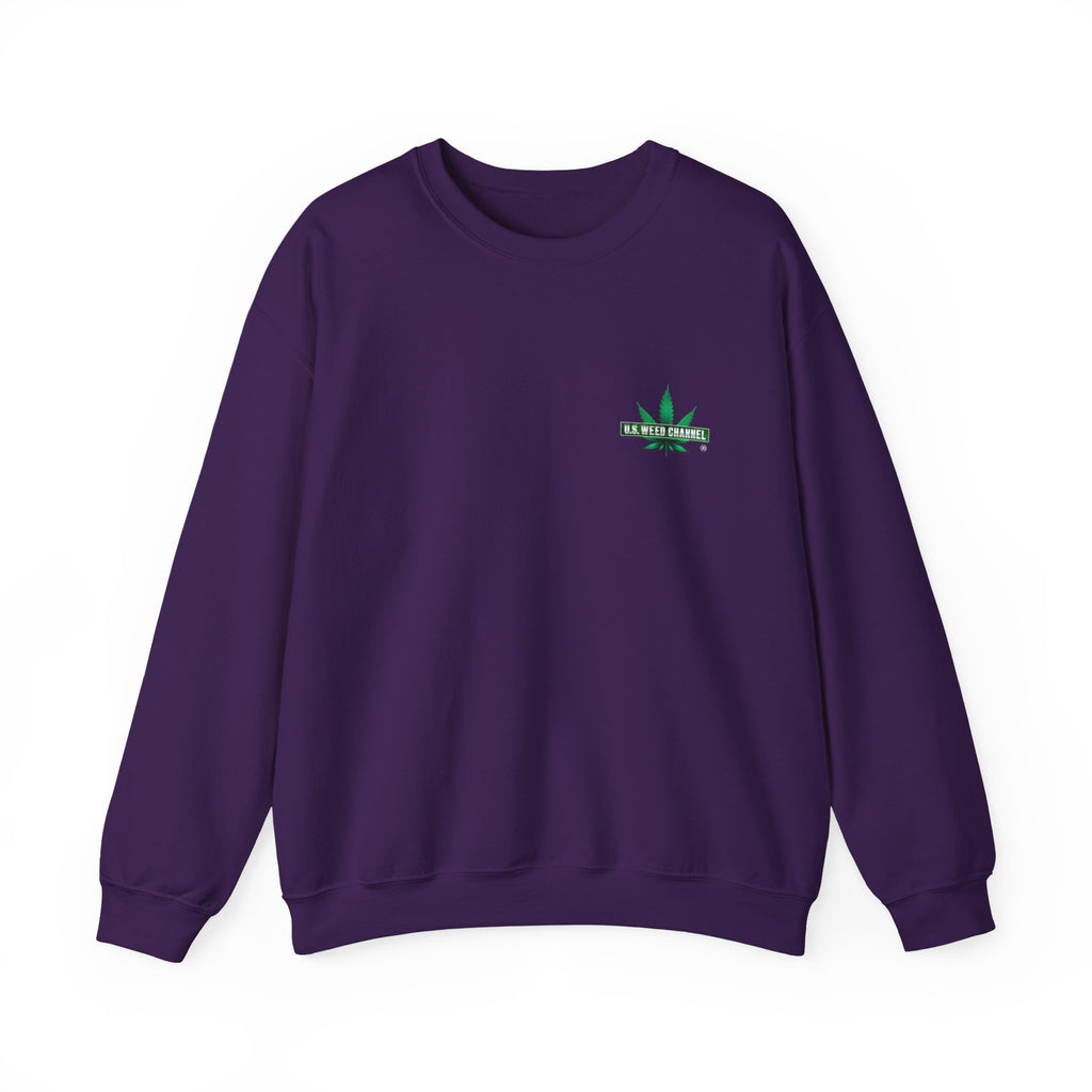 U.S. WEED CHANNEL Basics - Crewneck Everyone Sweatshirt