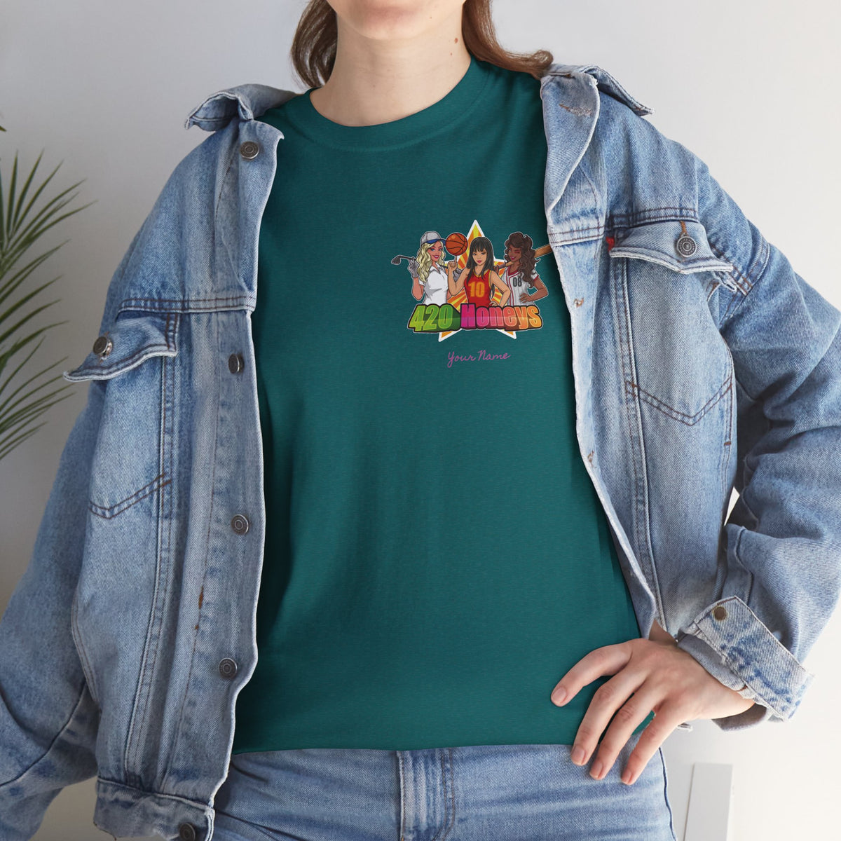 420 Honeys 'Basics' T-Shirt – USWC Logo Tee