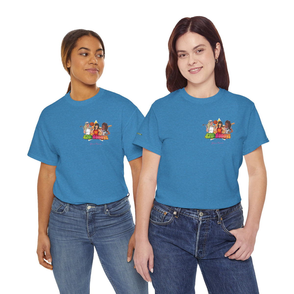 420 Honeys 'Basics' T-Shirt – USWC Logo Tee