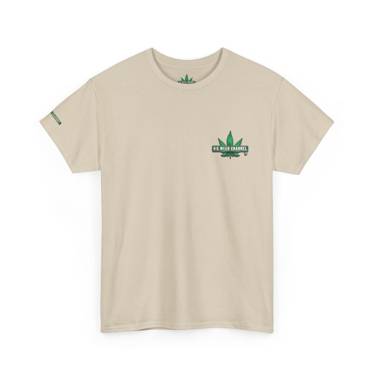 U.S. WEED CHANNEL 'Basics' T-Shirt – USWC Logo Tee
