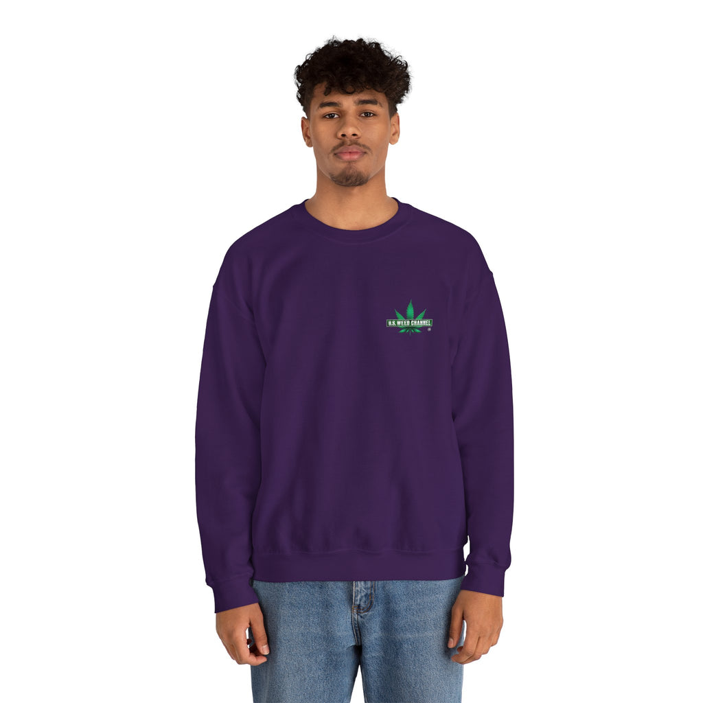 U.S. WEED CHANNEL Basics - Crewneck Everyone Sweatshirt