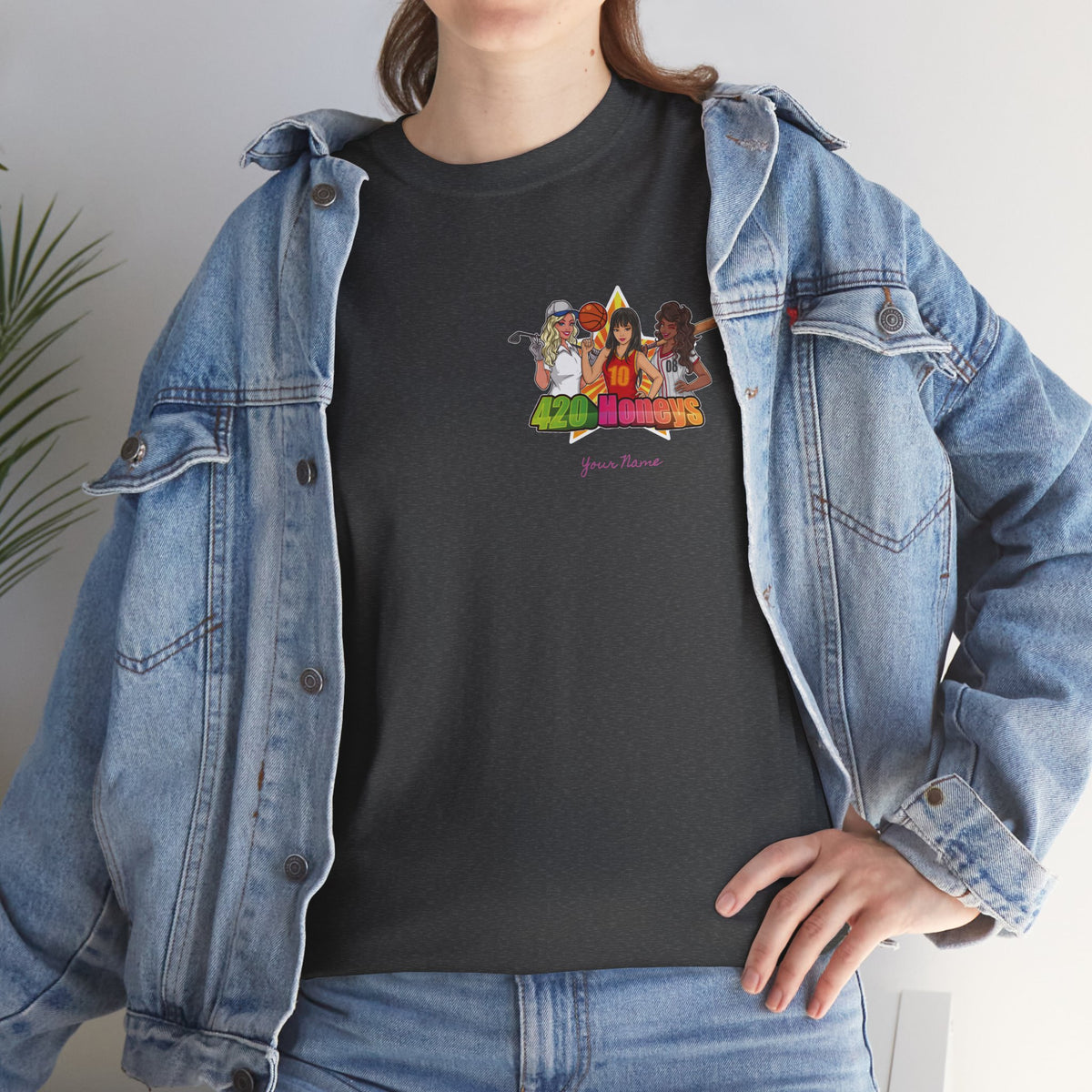 420 Honeys 'Basics' T-Shirt – USWC Logo Tee