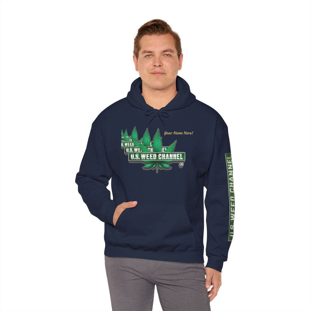 U.S. Weed Channel Hoodie — Repeater Logo Pullover