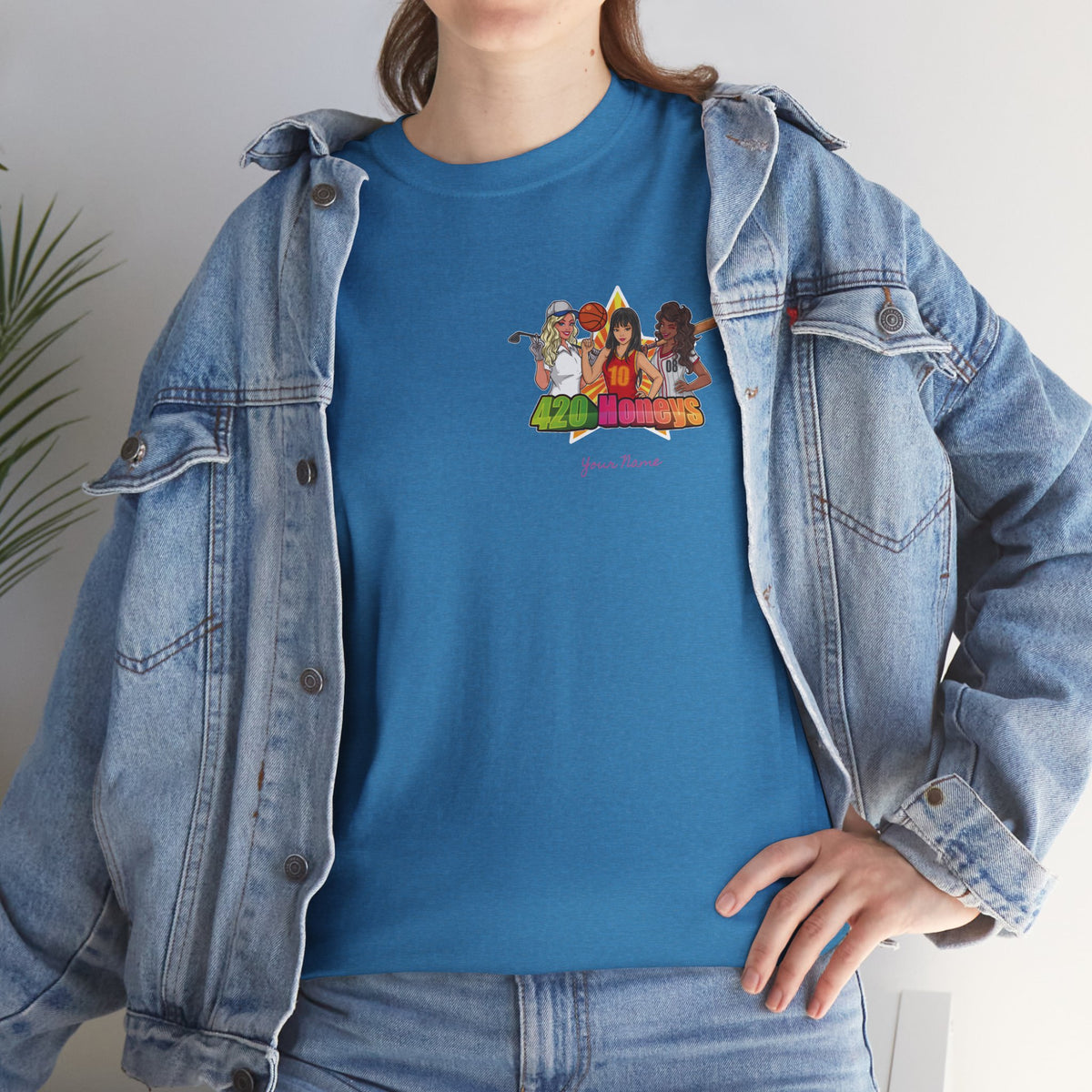 420 Honeys 'Basics' T-Shirt – USWC Logo Tee