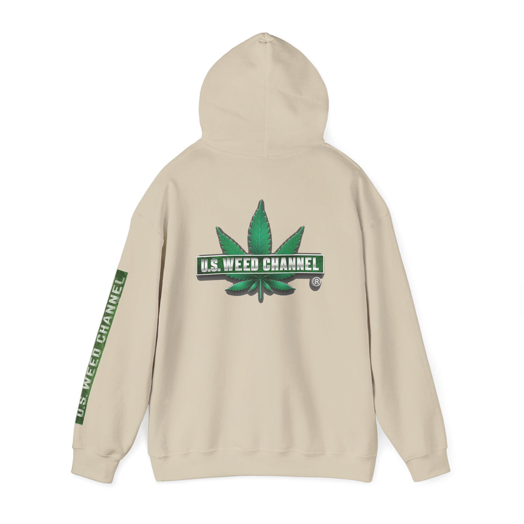 U.S. Weed Channel Hoodie — Repeater Logo Pullover