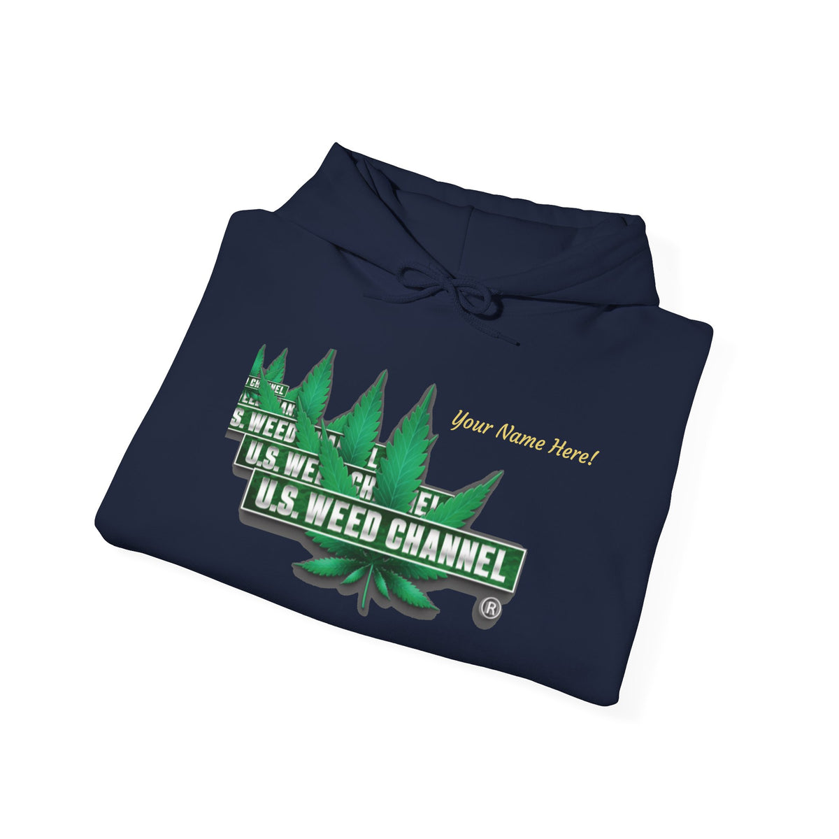 U.S. Weed Channel Hoodie — Repeater Logo Pullover