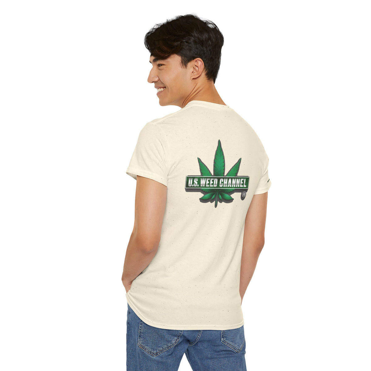 U.S. WEED CHANNEL 'Basics' T-Shirt – USWC Logo Tee