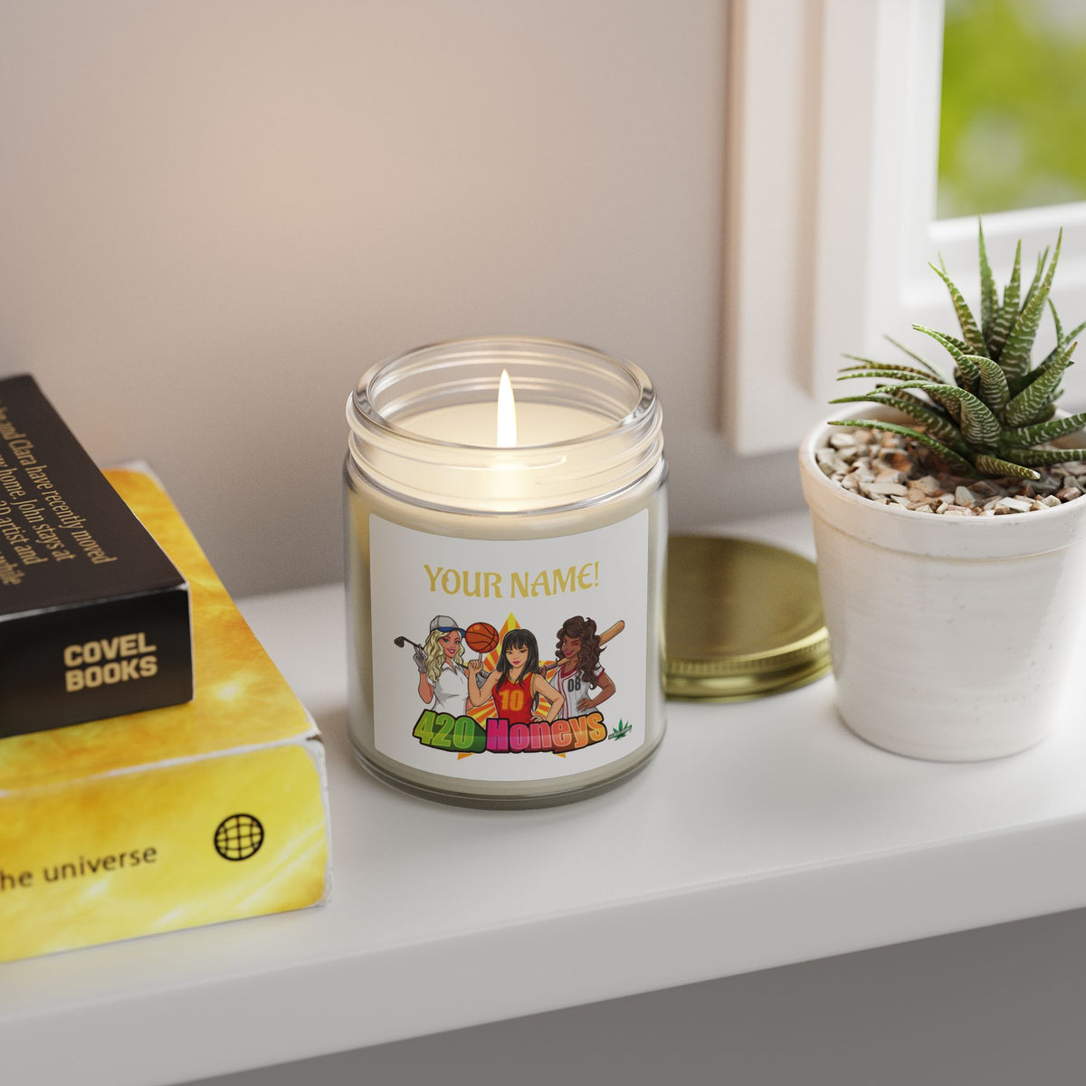 PERSONALIZED! 420 Honeys - Girl-Power-Safety-Meeting-Deluxe - Scented Candles