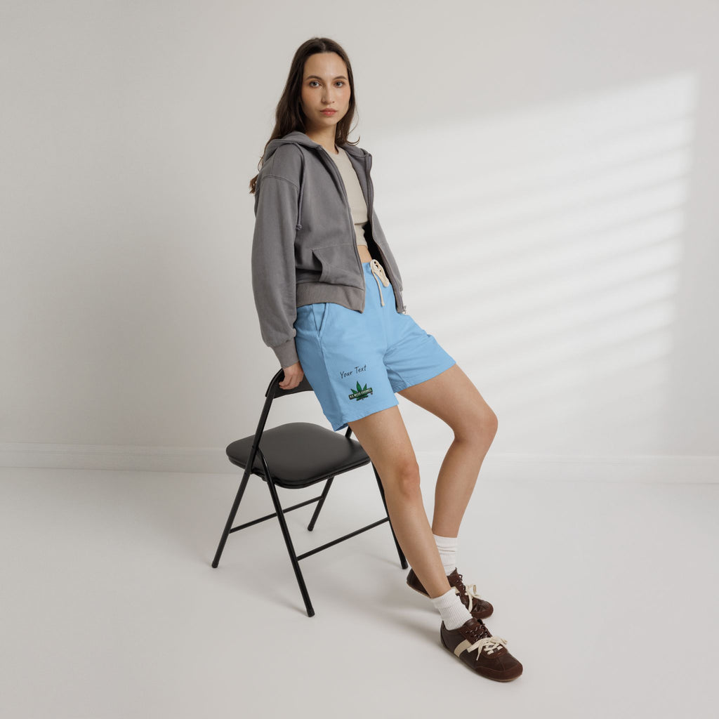PERSONALIZED! Chillaxin' Fleece Sweat Shorts — U.S. WEED CHANNEL Branded