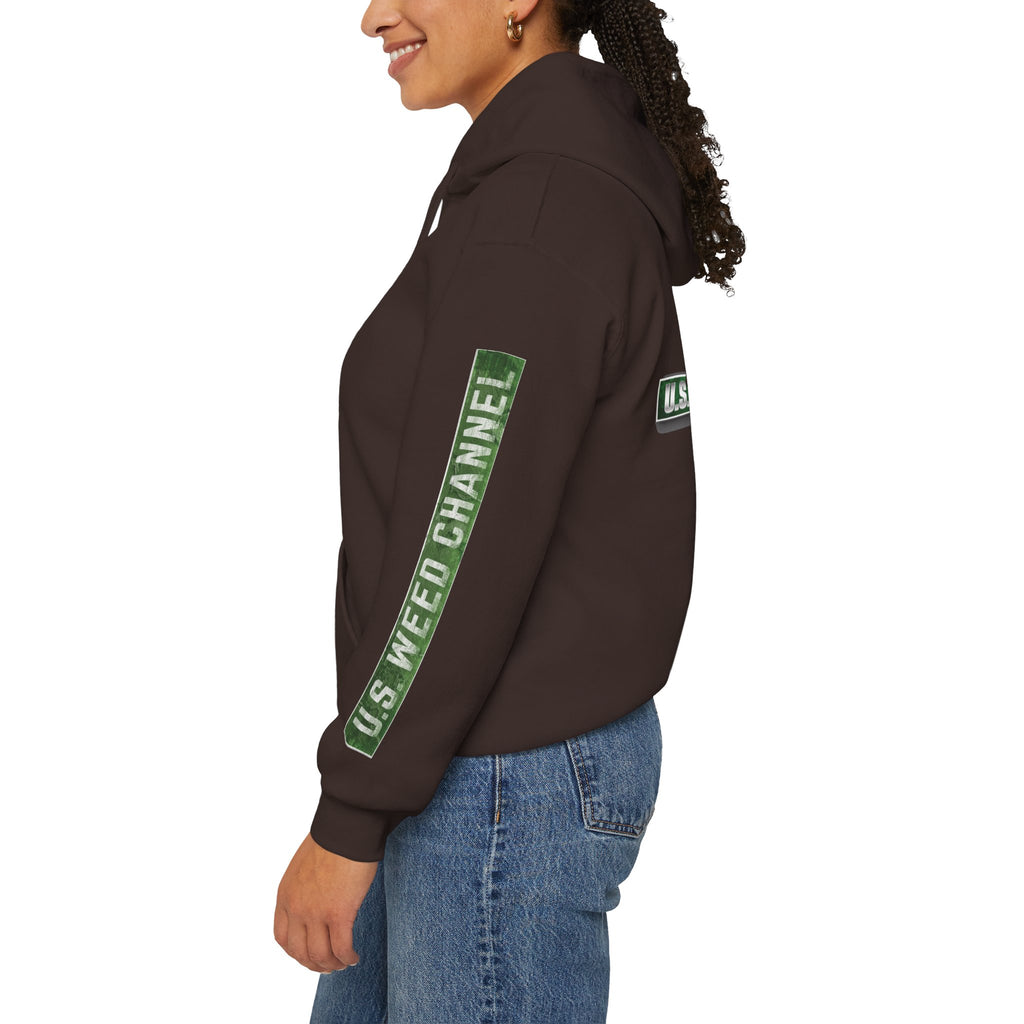 U.S. Weed Channel Hoodie — Repeater Logo Pullover