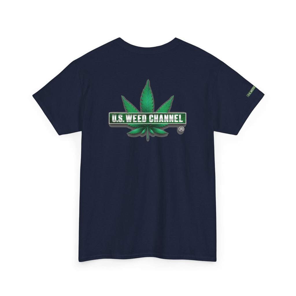 U.S. WEED CHANNEL 'Basics' T-Shirt – USWC Logo Tee