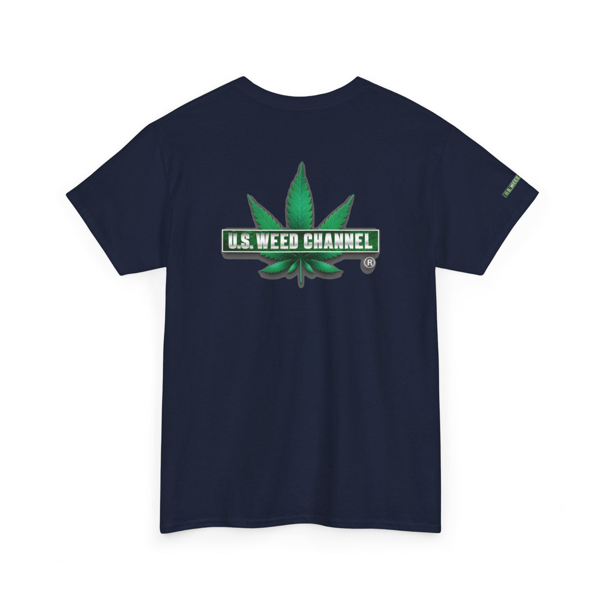 U.S. WEED CHANNEL 'Basics' T-Shirt – USWC Logo Tee