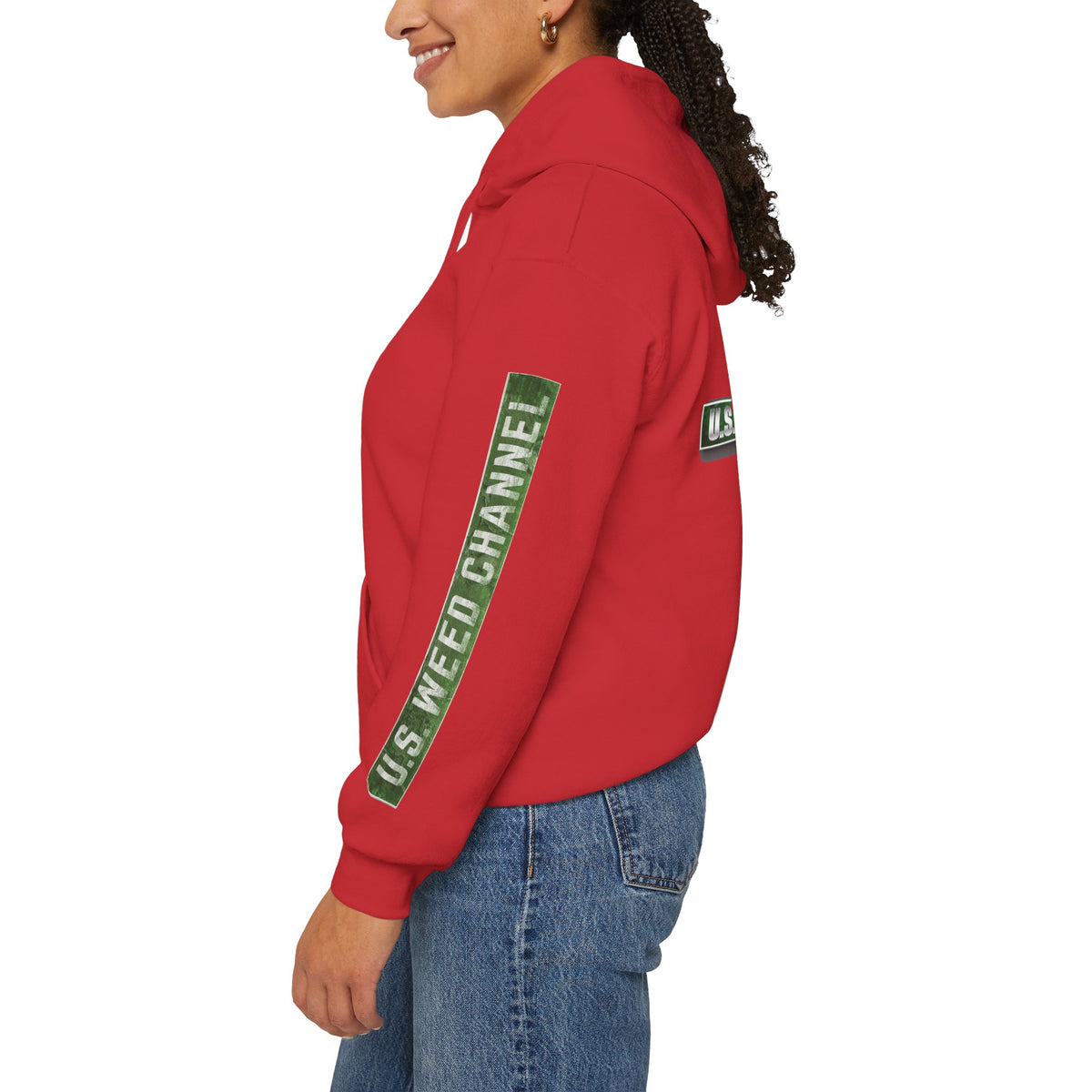 U.S. Weed Channel Hoodie — Repeater Logo Pullover