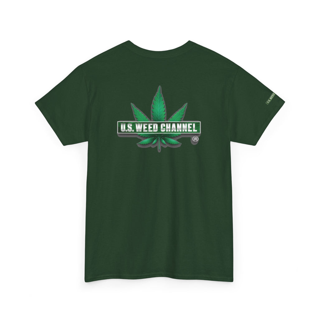 U.S. WEED CHANNEL 'Basics' T-Shirt – USWC Logo Tee