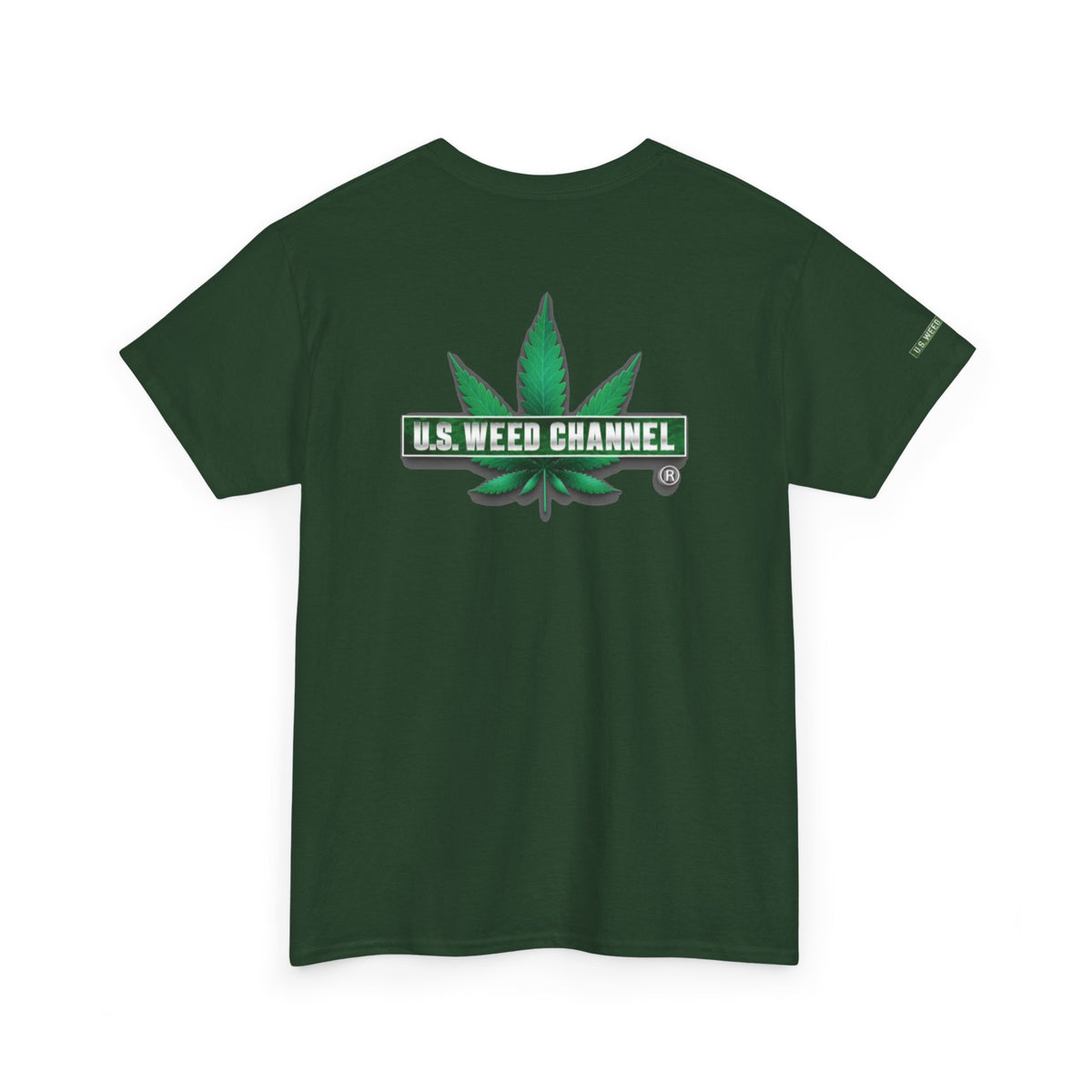 U.S. WEED CHANNEL 'Basics' T-Shirt – USWC Logo Tee