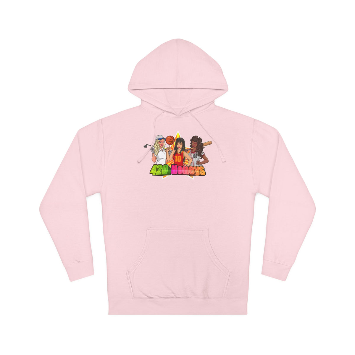 420 Honeys Women’s Cropped Hooded Sweatshirt