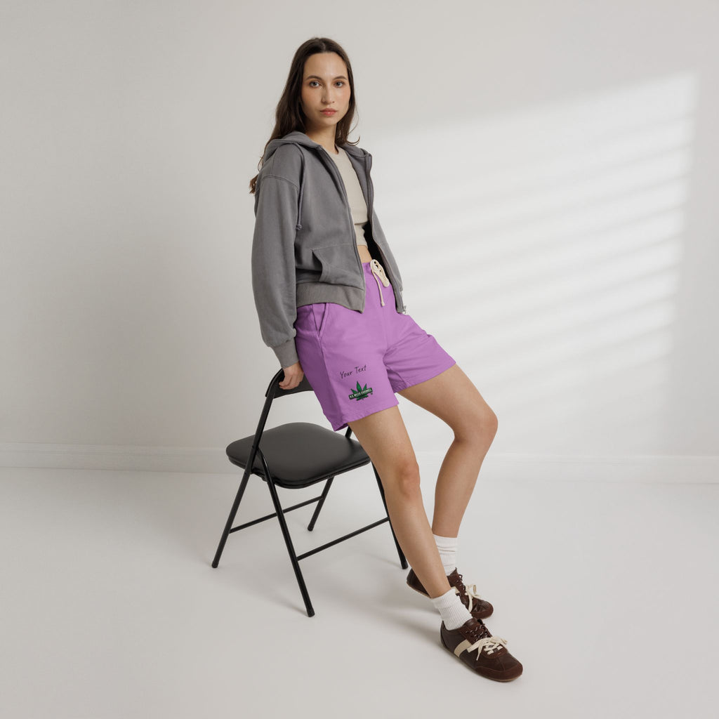 PERSONALIZED! Chillaxin' Fleece Sweat Shorts — U.S. WEED CHANNEL Branded