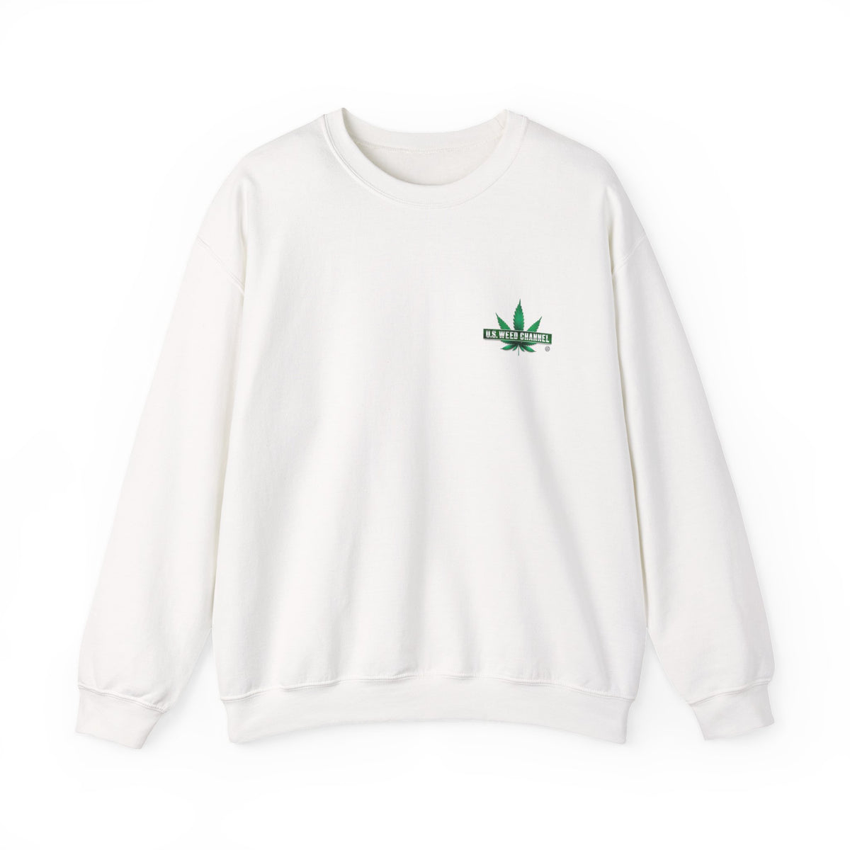 U.S. WEED CHANNEL Basics - Crewneck Everyone Sweatshirt