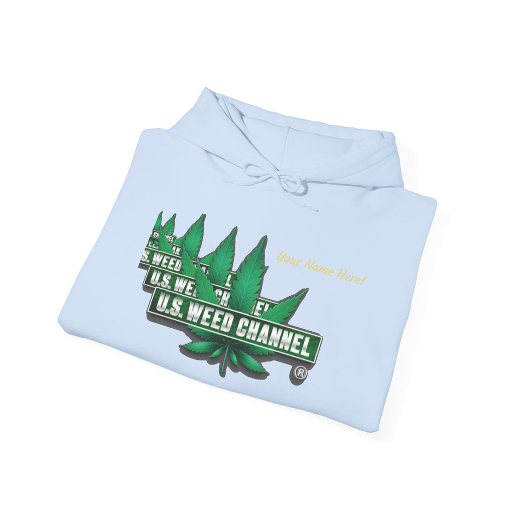 U.S. Weed Channel Hoodie — Repeater Logo Pullover
