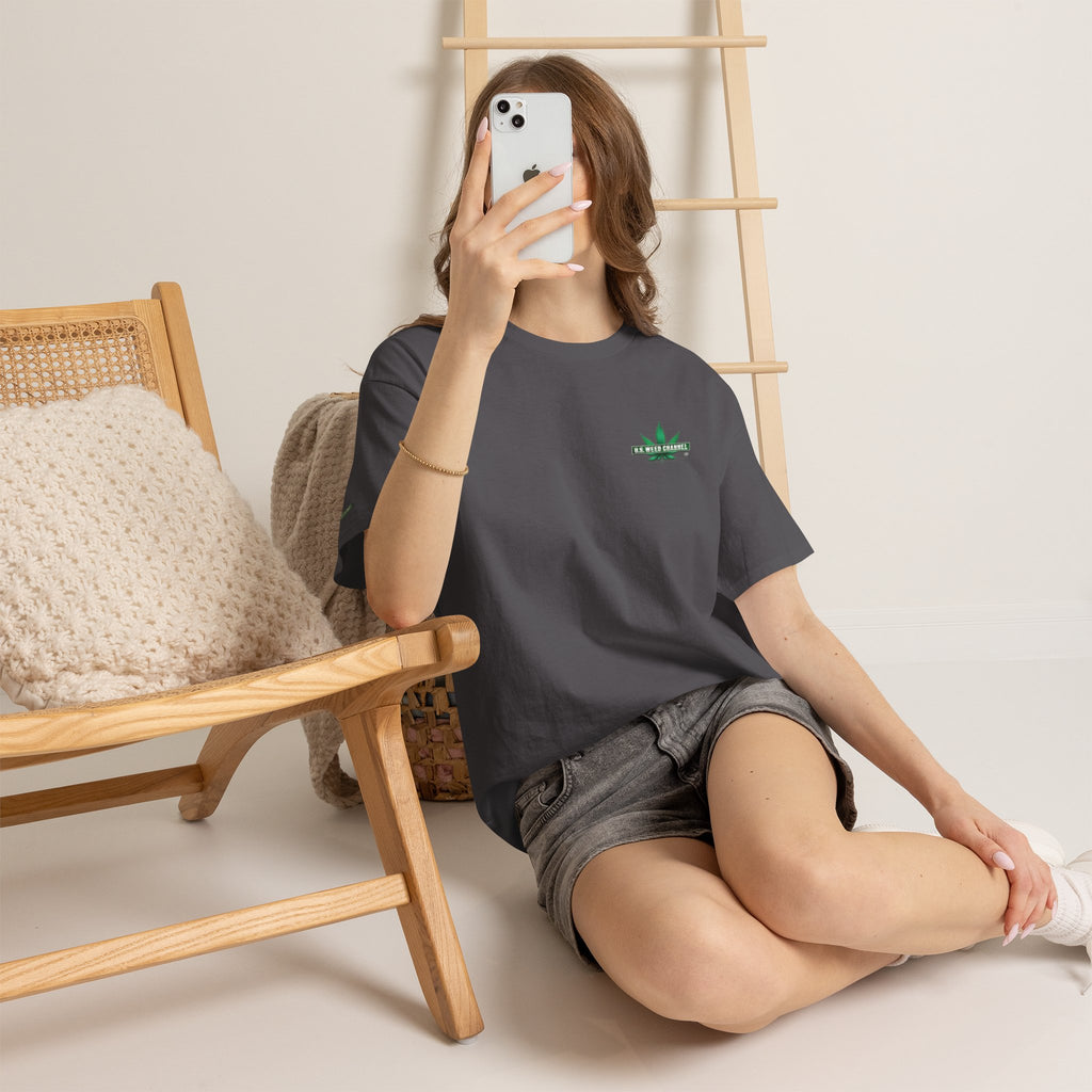 U.S. WEED CHANNEL 'Basics' T-Shirt – USWC Logo Tee