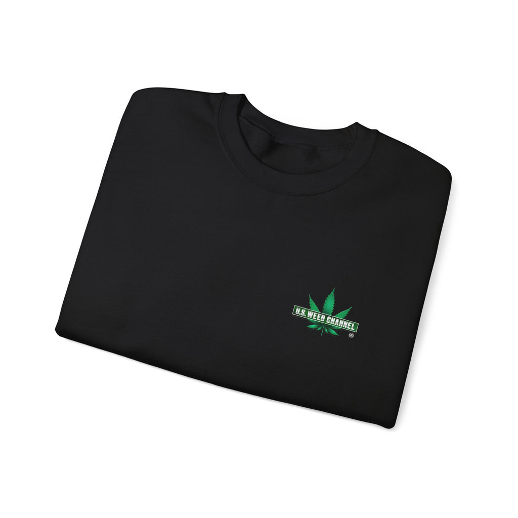 U.S. WEED CHANNEL Basics - Crewneck Everyone Sweatshirt