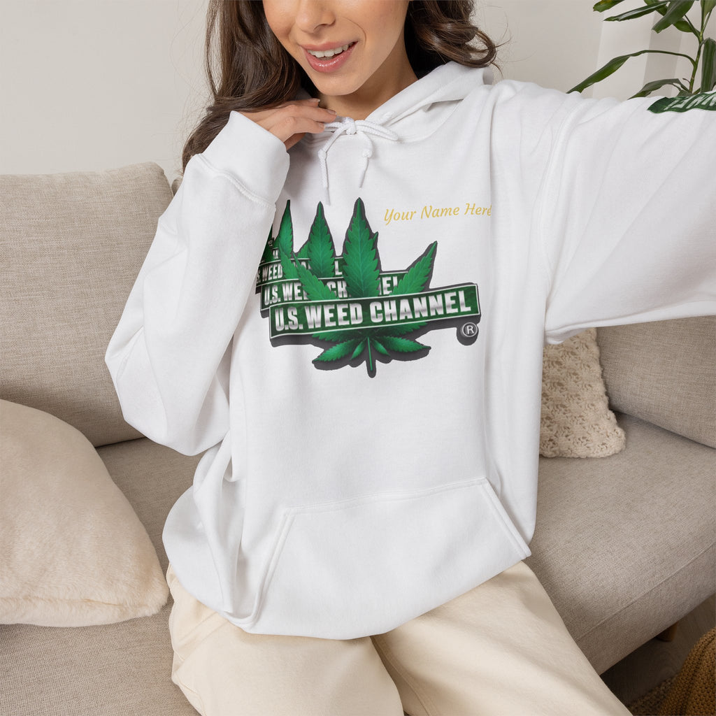 U.S. Weed Channel Hoodie — Repeater Logo Pullover