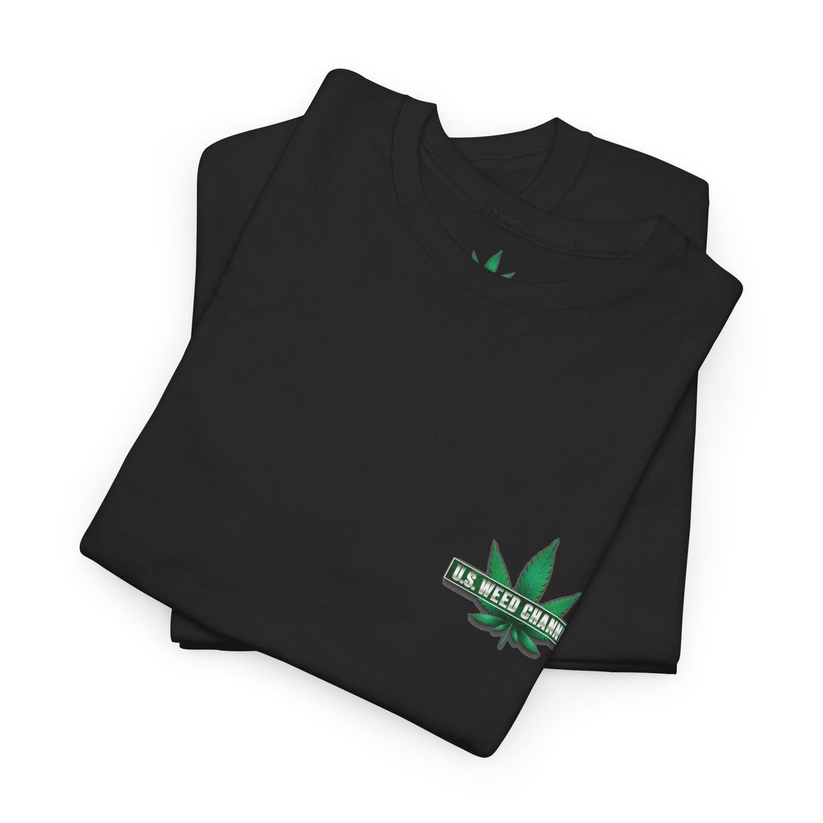 U.S. WEED CHANNEL 'Basics' T-Shirt – USWC Logo Tee