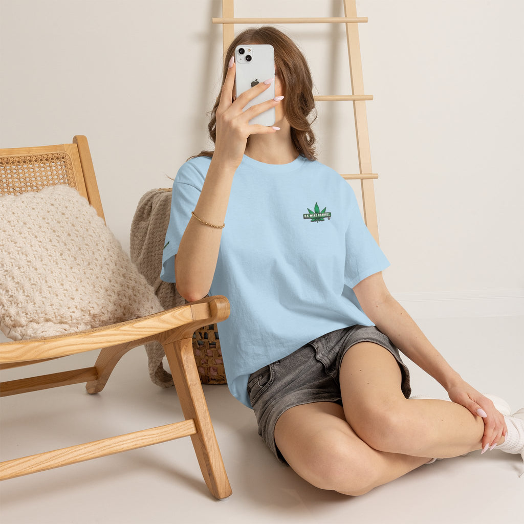 U.S. WEED CHANNEL 'Basics' T-Shirt – USWC Logo Tee