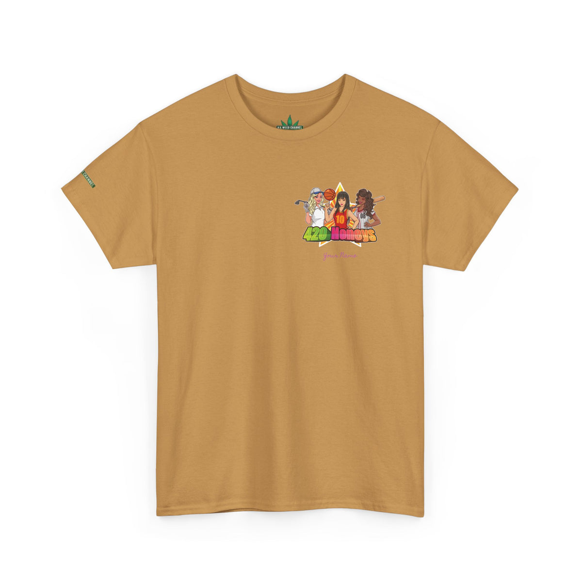 420 Honeys 'Basics' T-Shirt – USWC Logo Tee