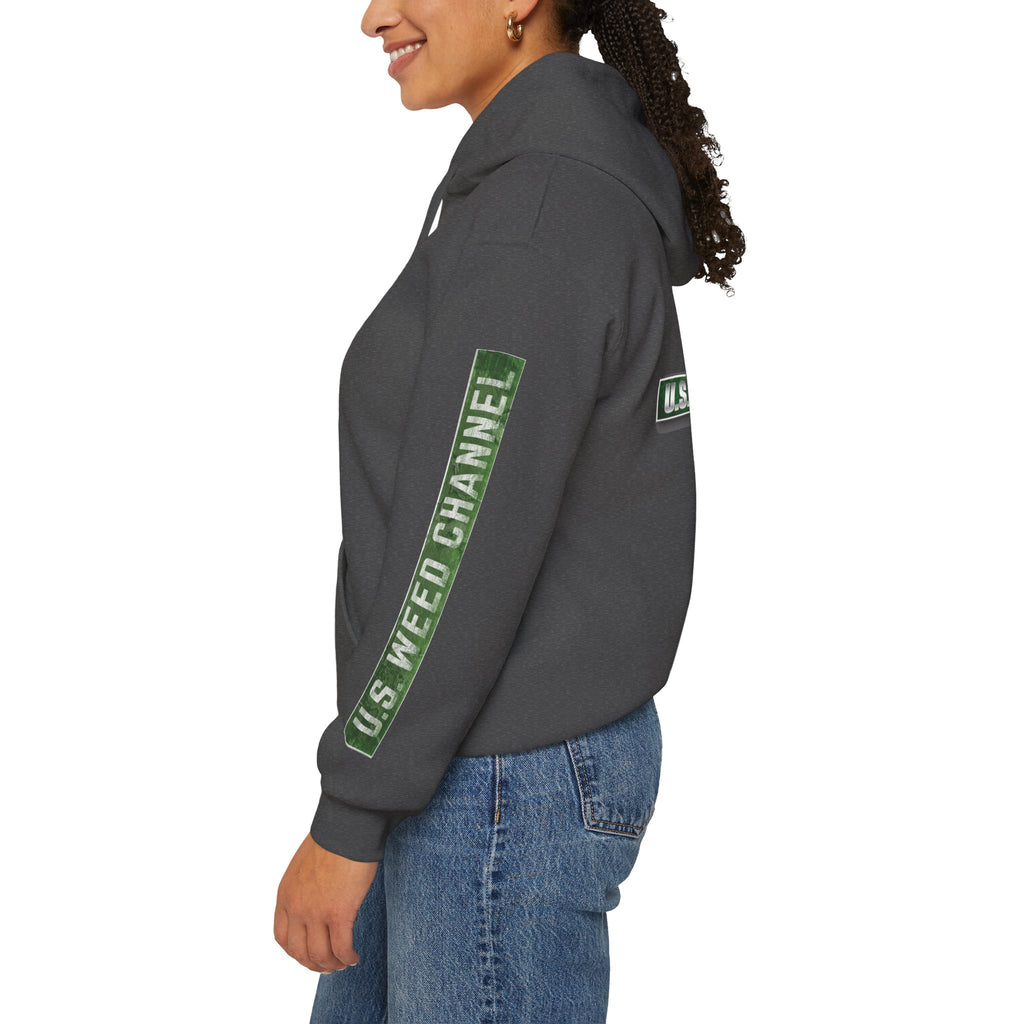 U.S. Weed Channel Hoodie — Repeater Logo Pullover
