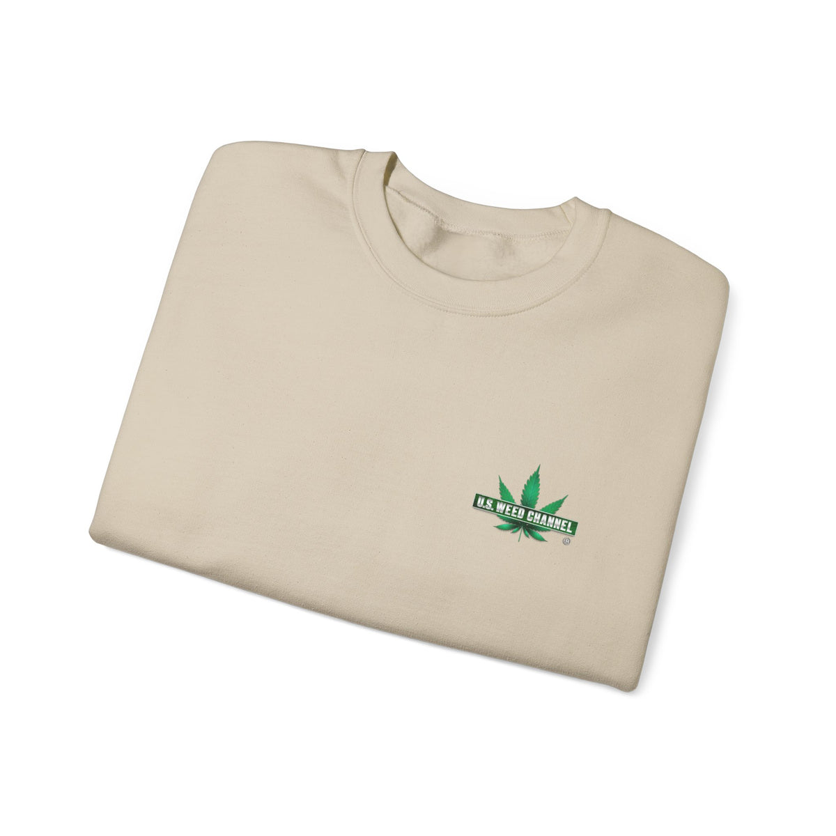 U.S. WEED CHANNEL Basics - Crewneck Everyone Sweatshirt