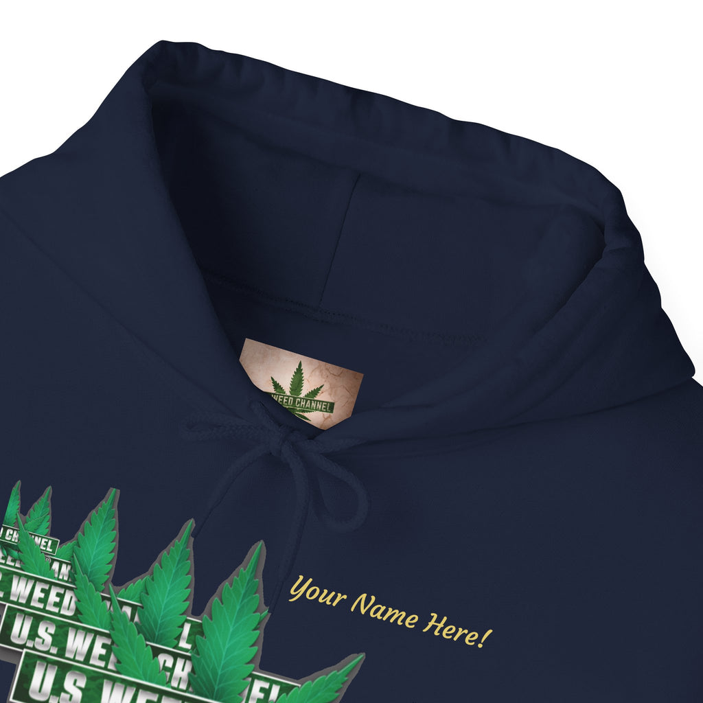 U.S. Weed Channel Hoodie — Repeater Logo Pullover