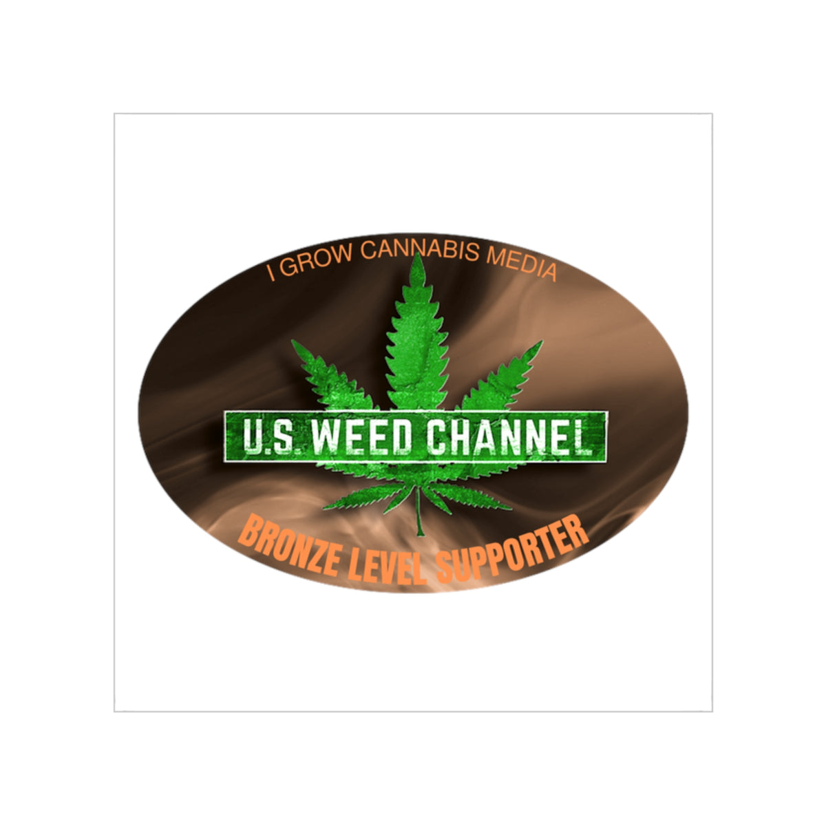 Bronze Supporter Sticker