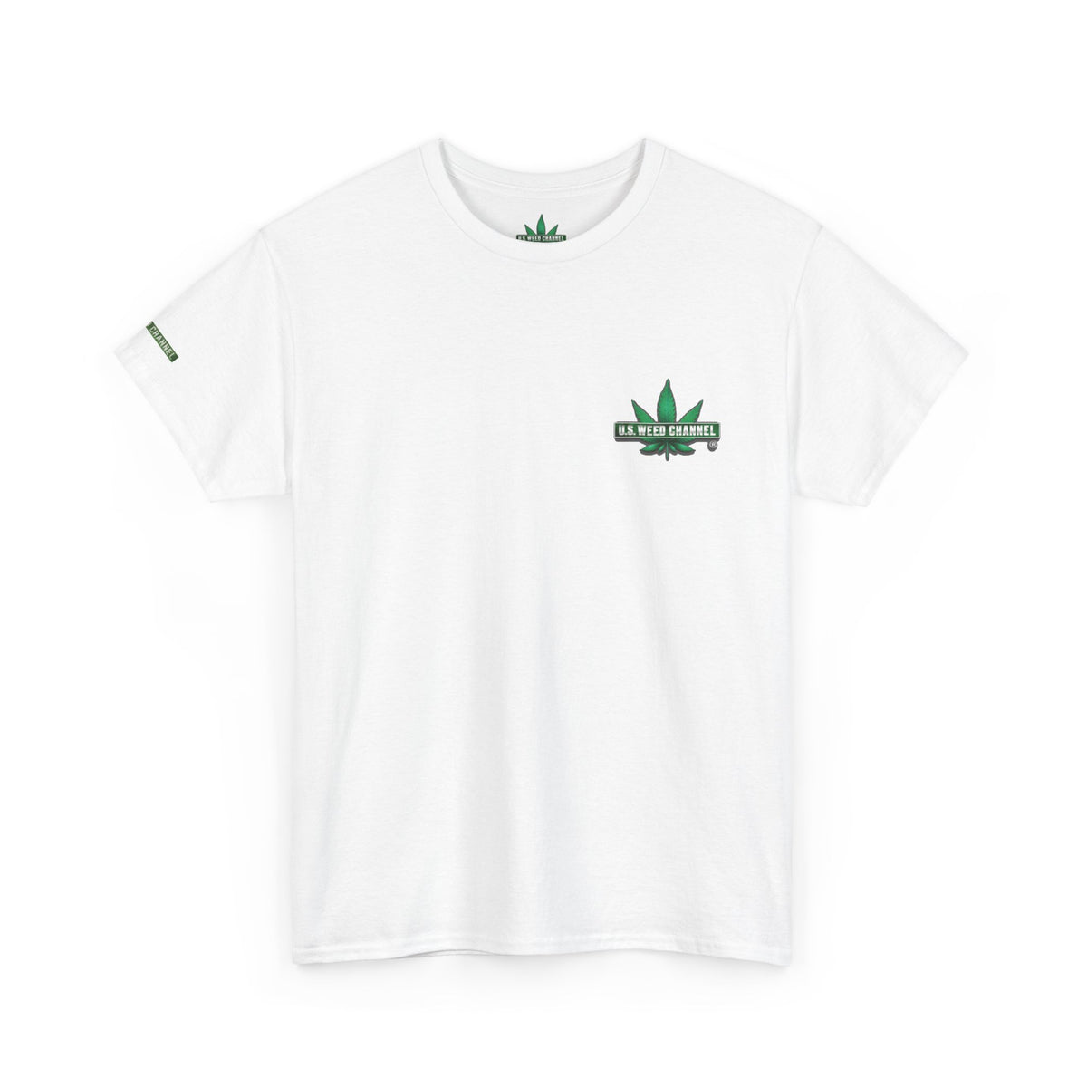 U.S. WEED CHANNEL 'Basics' T-Shirt – USWC Logo Tee