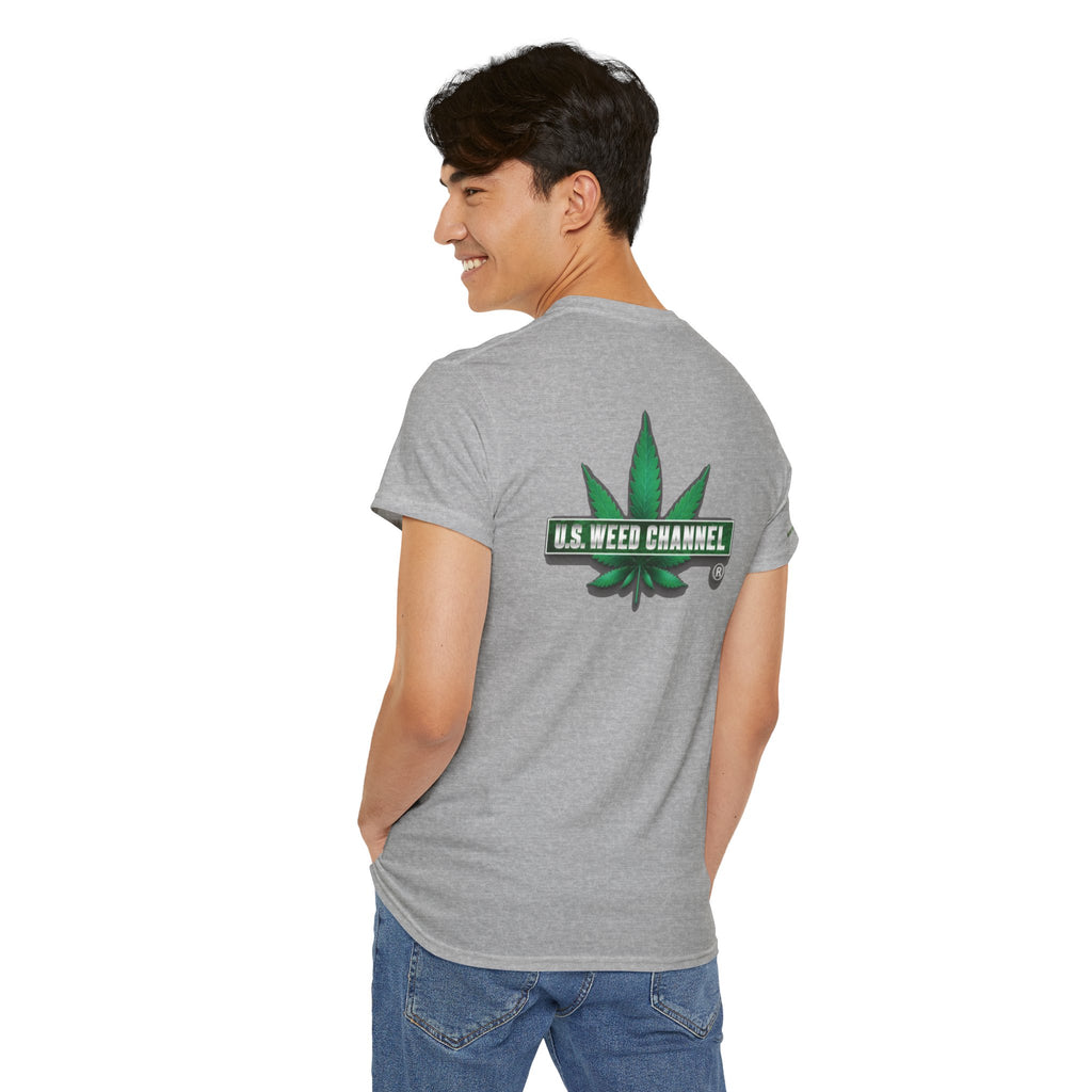 U.S. WEED CHANNEL 'Basics' T-Shirt – USWC Logo Tee