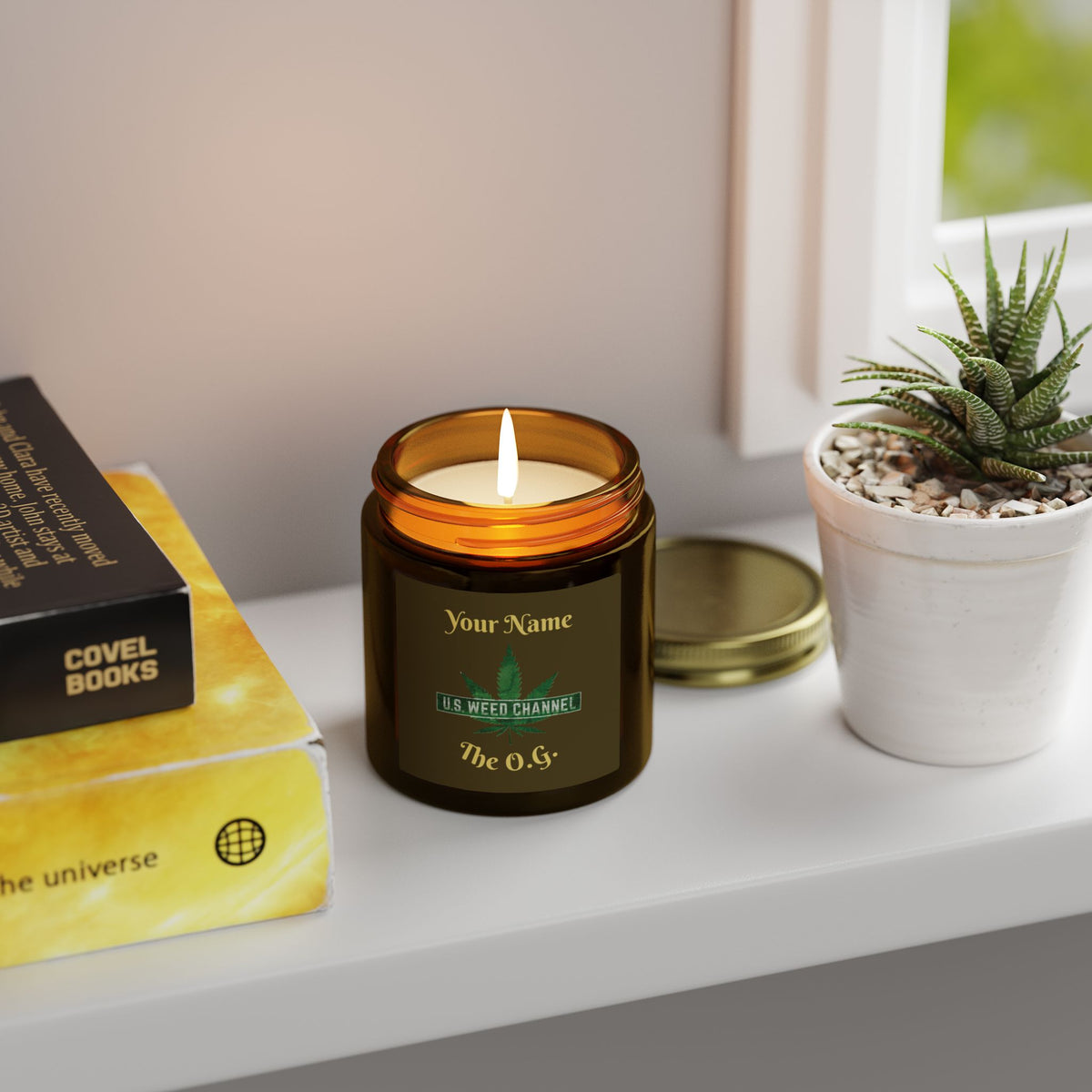 PERSONALIZED! The O.G. - Safety-Meeting Deluxe Scented Candles